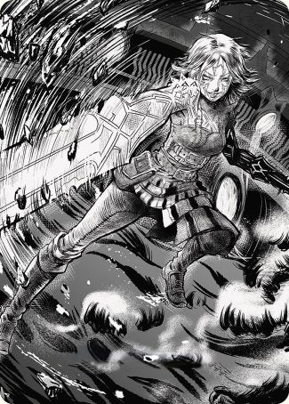 Nahiri, the Unforgiving 2 Art Card [Phyrexia: All Will Be One Art Series] - PCA Designer Toys