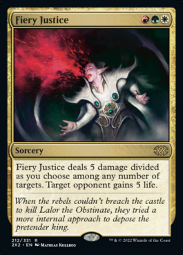 Fiery Justice [Double Masters 2022] - PCA Designer Toys