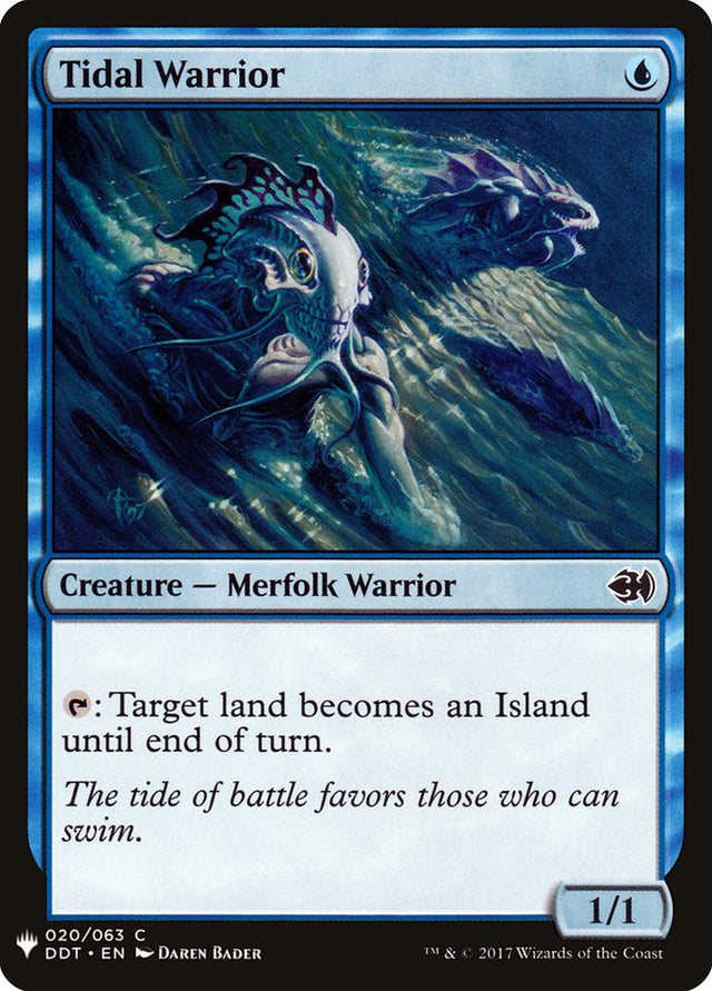 Tidal Warrior [Mystery Booster] - PCA Designer Toys