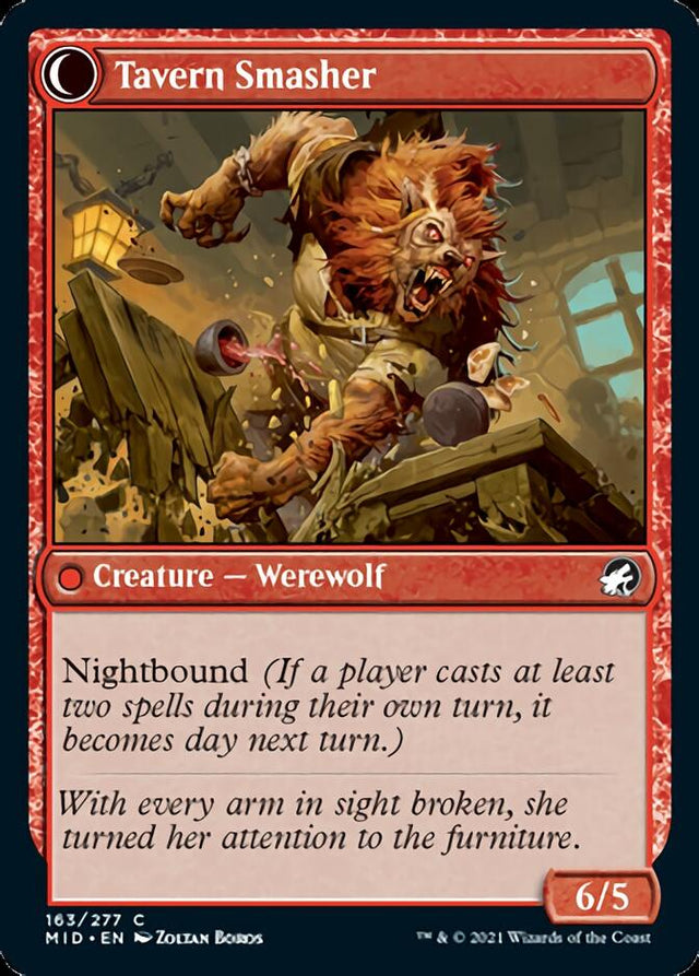 Tavern Ruffian // Tavern Smasher [Innistrad: Midnight Hunt] - PCA Designer Toys