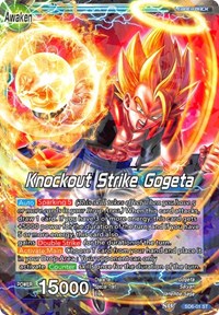 Gogeta // Knockout Strike Gogeta (2018 Big Card Pack) (SD6-01) [Promotion Cards] - PCA Designer Toys