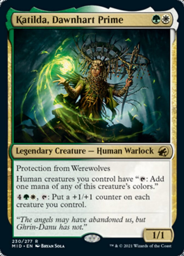 Katilda, Dawnhart Prime [Innistrad: Midnight Hunt] - PCA Designer Toys