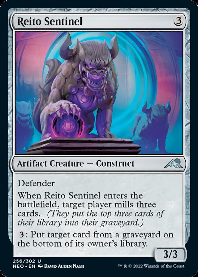 Reito Sentinel [Kamigawa: Neon Dynasty] - PCA Designer Toys
