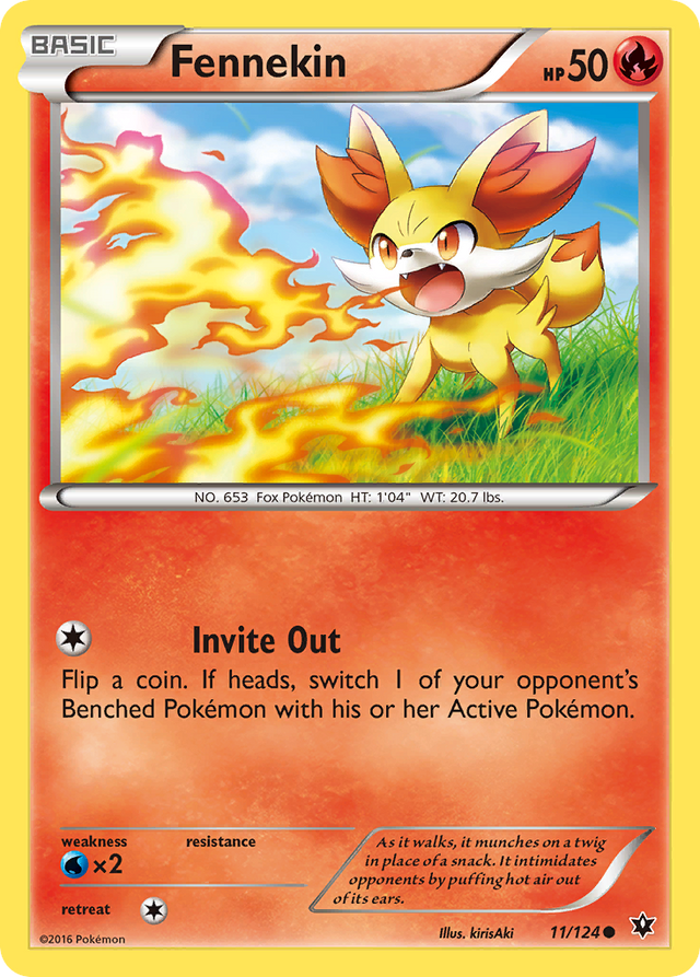 Fennekin (11/124) [XY: Fates Collide] - PCA Designer Toys