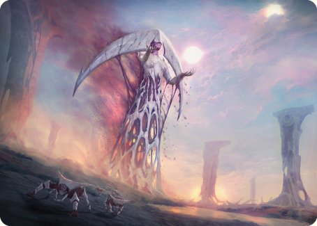 White Sun's Twilight Art Card [Phyrexia: All Will Be One Art Series] - PCA Designer Toys
