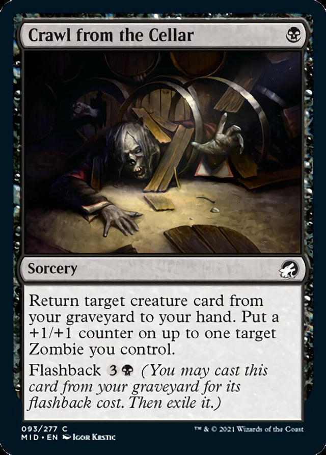 Crawl from the Cellar [Innistrad: Midnight Hunt] - PCA Designer Toys