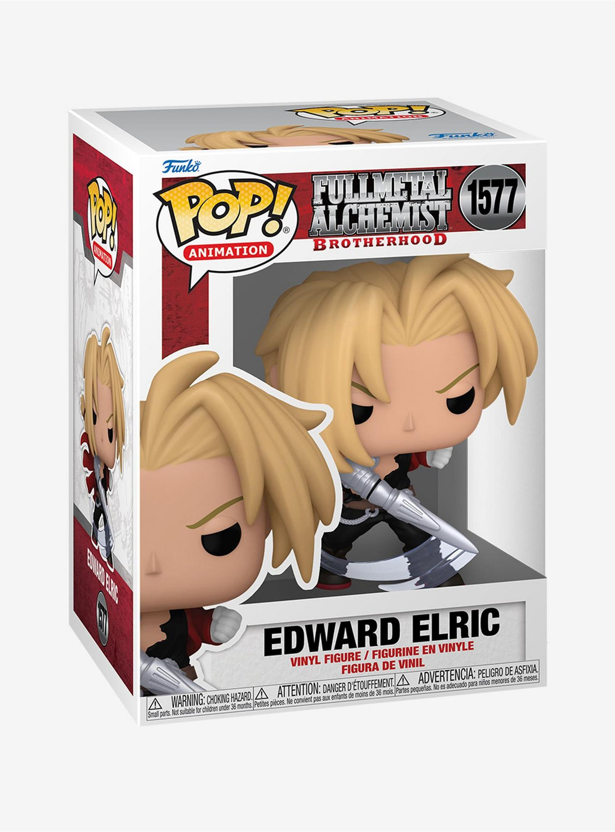 Edward Elric #1577 Full Metal Alchemist Brotherhood Pop!