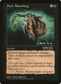 Dark Banishing (Oversized) [Oversize Cards] - PCA Designer Toys