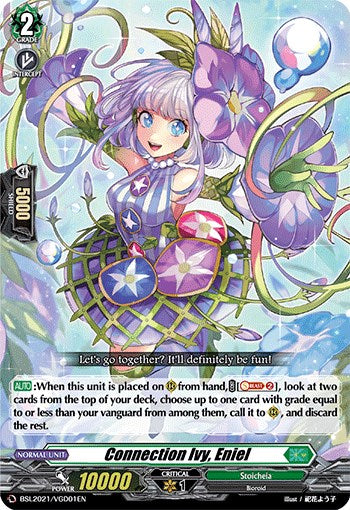 Connection Ivy, Eniel (BSL2021/VGD01EN) [Bushiroad Event Cards] - PCA Designer Toys