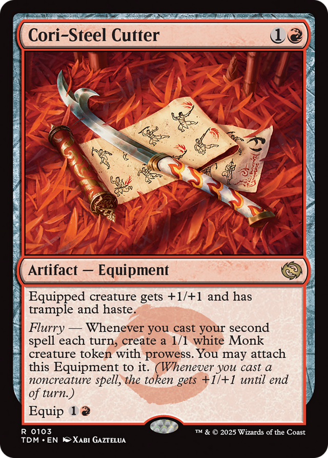 Cori-Steel Cutter [Tarkir: Dragonstorm]