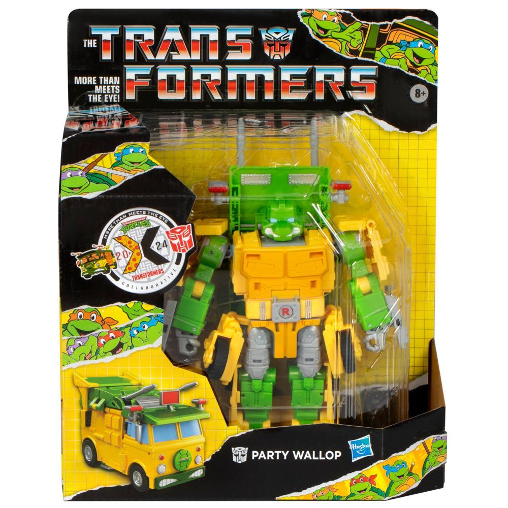 Transformers X TMNT Party Wallop figure