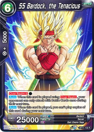 SS Bardock, the Tenacious (BT11-132) [Vermilion Bloodline] - PCA Designer Toys