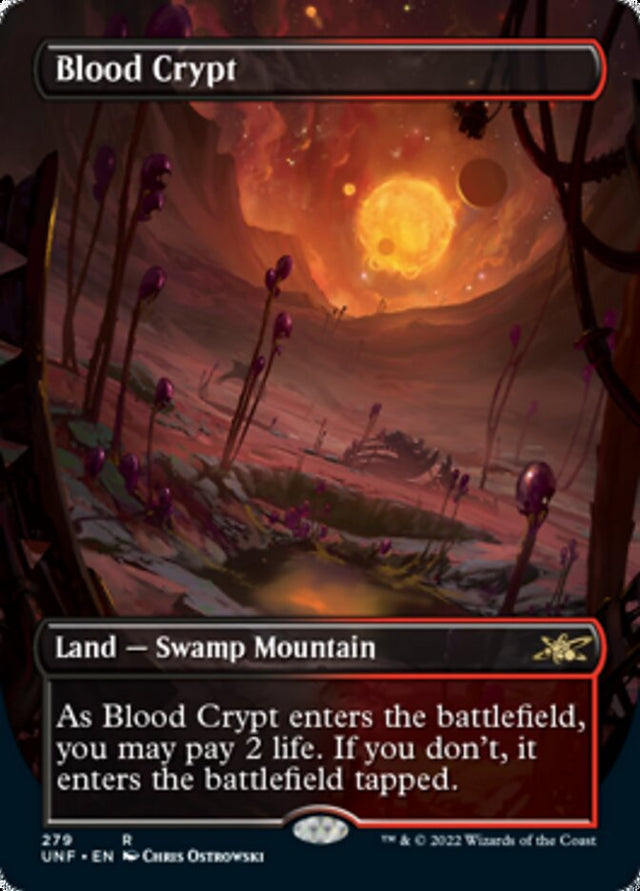 Blood Crypt (Borderless) [Unfinity] - PCA Designer Toys