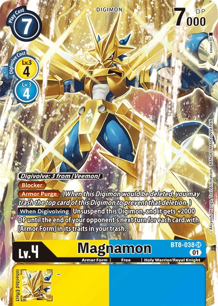 Magnamon [BT8-038] (Alternate Art) [New Awakening] - PCA Designer Toys
