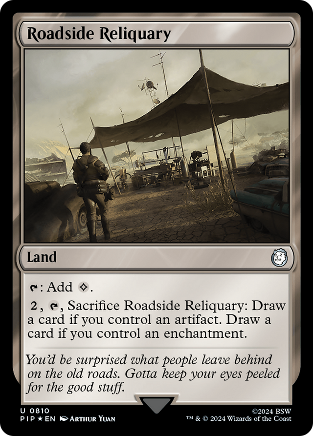 Roadside Reliquary (Surge Foil) [Fallout] - PCA Designer Toys