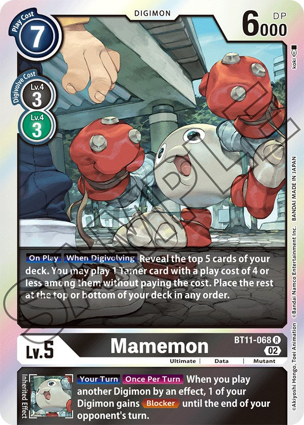 Mamemon [BT11-068] [Dimensional Phase] - PCA Designer Toys
