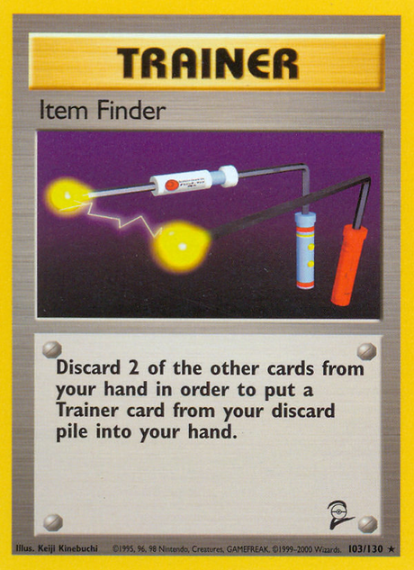 Item Finder (103/130) [Base Set 2] - PCA Designer Toys
