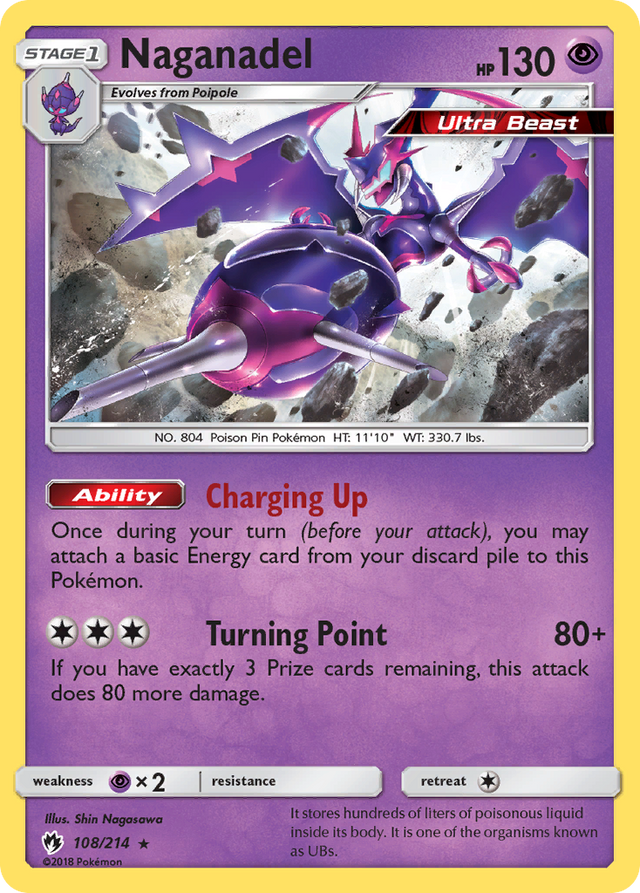 Naganadel (108/214) [Sun & Moon: Lost Thunder] - PCA Designer Toys