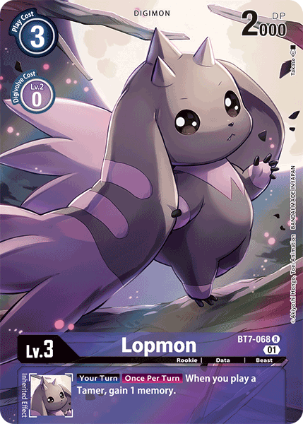 Lopmon [BT7-068] (Alternate Art) [Next Adventure] - PCA Designer Toys