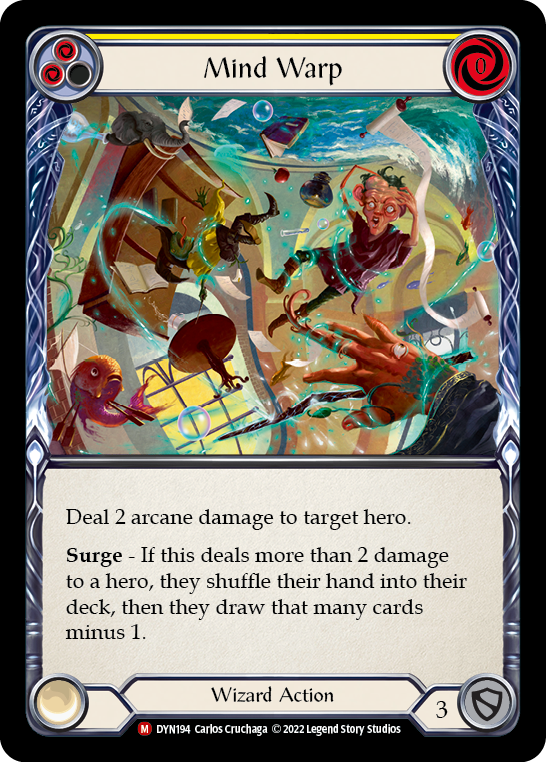 Mind Warp [DYN194] (Dynasty)  Rainbow Foil - PCA Designer Toys