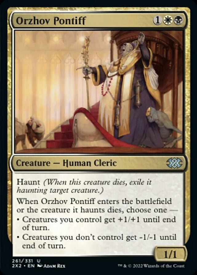 Orzhov Pontiff [Double Masters 2022] - PCA Designer Toys