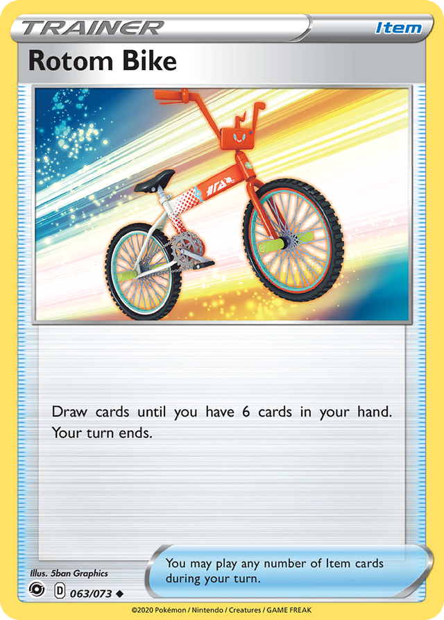 Rotom Bike (063/073) [Sword & Shield: Champion's Path] - PCA Designer Toys