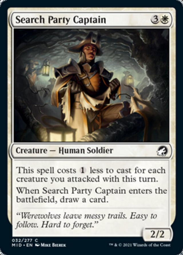 Search Party Captain [Innistrad: Midnight Hunt] - PCA Designer Toys