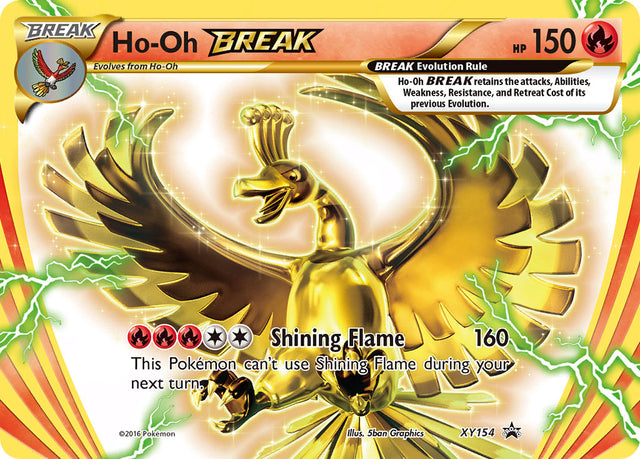 Ho-Oh BREAK (XY154) [XY: Black Star Promos] - PCA Designer Toys