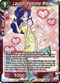 Launch, Feminine Wiles (Unison Warrior Series Tournament Pack Vol.3) (P-274) [Tournament Promotion Cards] - PCA Designer Toys