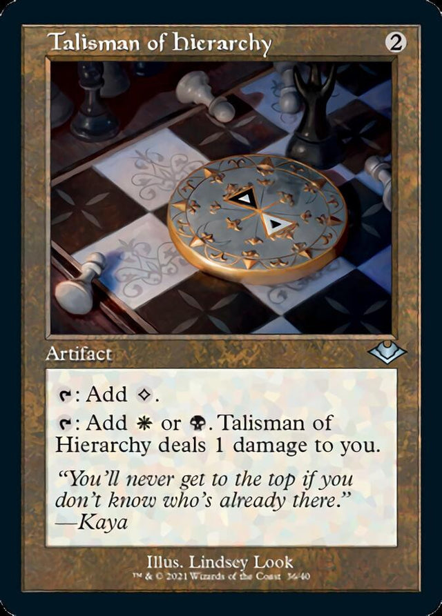 Talisman of Hierarchy (Retro) [Modern Horizons] - PCA Designer Toys