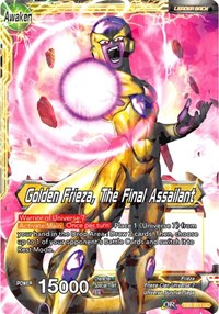 Frieza // Golden Frieza, The Final Assailant (2018 Big Card Pack) (TB1-073) [Promotion Cards] - PCA Designer Toys