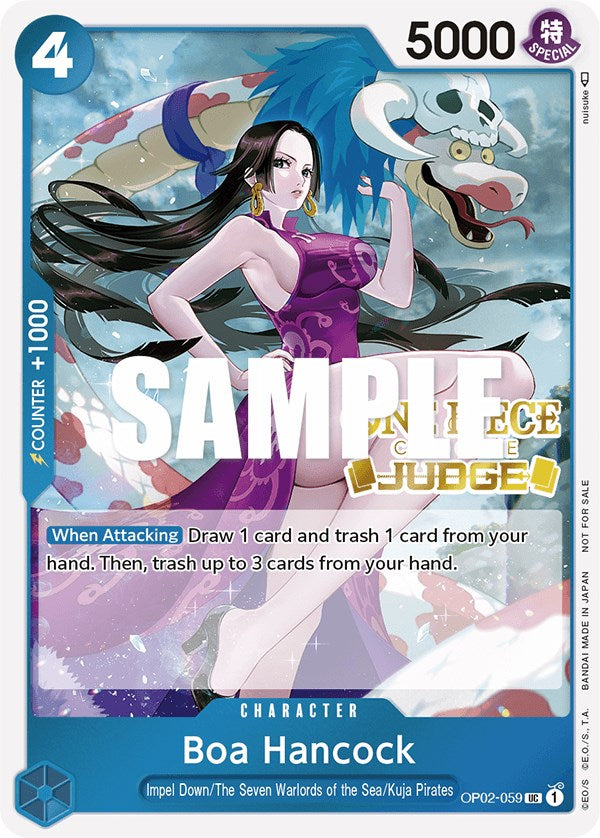 Boa Hancock (Judge) [One Piece Promotion Cards] - PCA Designer Toys