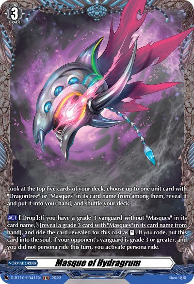 Masque of Hydragrum (D-BT10/FR41EN) [Dragon Masquerade] - PCA Designer Toys