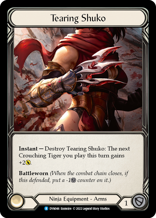 Tearing Shuko [DYN046] (Dynasty)  Cold Foil - PCA Designer Toys