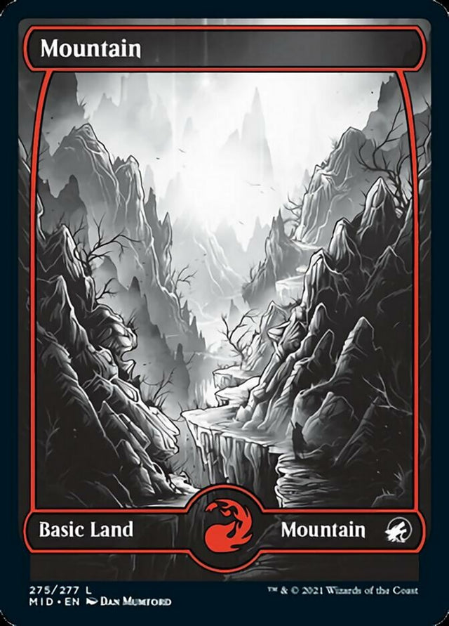 Mountain (275) [Innistrad: Midnight Hunt] - PCA Designer Toys