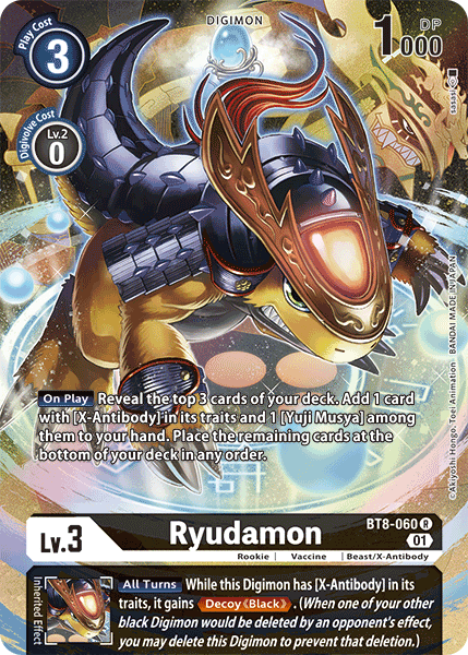 Ryudamon [BT8-060] (Alternate Art) [New Awakening] - PCA Designer Toys
