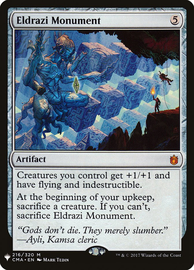Eldrazi Monument [Mystery Booster] - PCA Designer Toys