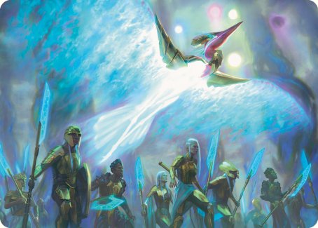Otharri, Suns' Glory Art Card [Phyrexia: All Will Be One Art Series] - PCA Designer Toys