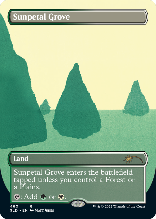 Sunpetal Grove (Borderless) [Secret Lair Drop Series] - PCA Designer Toys
