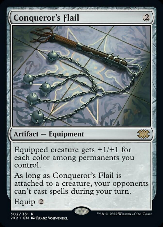 Conqueror's Flail [Double Masters 2022] - PCA Designer Toys