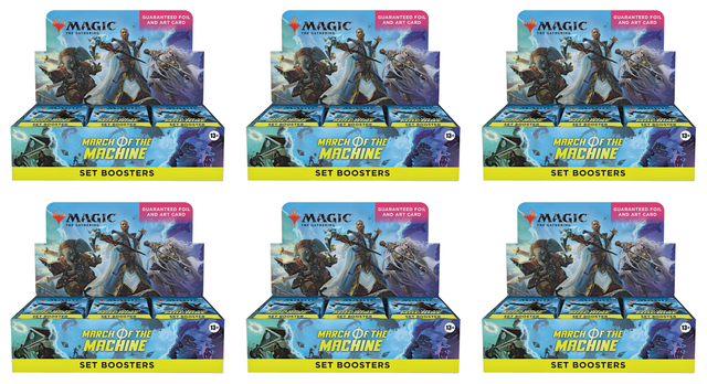 March of the Machine - Set Booster Case