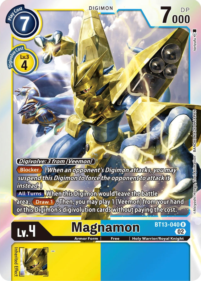 Magnamon [BT13-040] [Versus Royal Knights Booster] - PCA Designer Toys