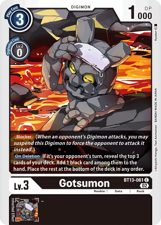 Gotsumon [BT13-061] [Versus Royal Knights Booster] - PCA Designer Toys