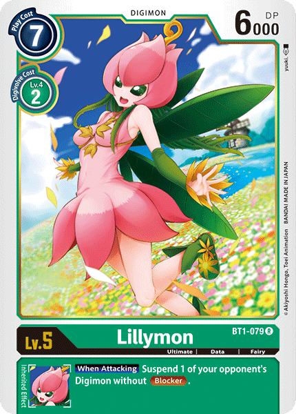 Lillymon [BT1-079] [Release Special Booster Ver.1.0] - PCA Designer Toys