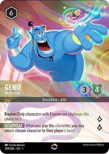 Genie - On the Job (Enchanted) (209/204) [The First Chapter] - PCA Designer Toys