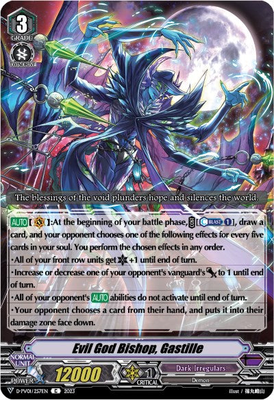 Evil God Bishop, Gastille (D-PV01/257EN) [History Collection]