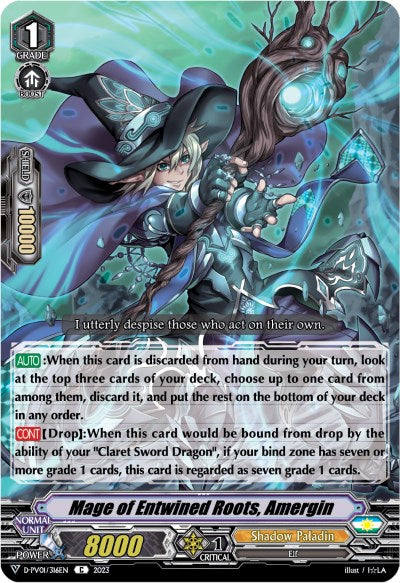 Mage of Entwined Roots, Amergin (D-PV01/316EN) [History Collection]
