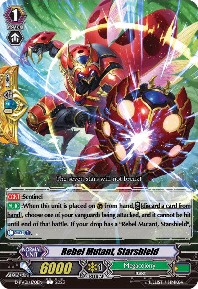 Rebel Mutant, Starshield (D-PV01/170EN) [History Collection]