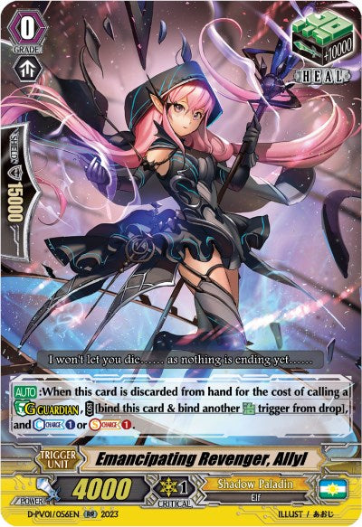 Emancipating Revenger, Allyl (D-PV01/056EN) [History Collection]