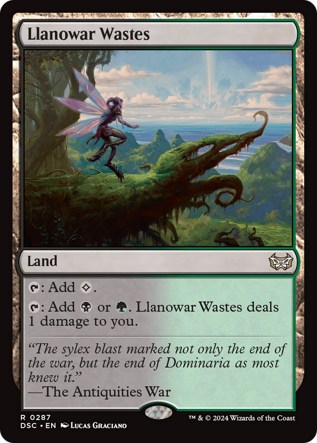 Llanowar Wastes [Duskmourn: House of Horror Commander] - PCA Designer Toys